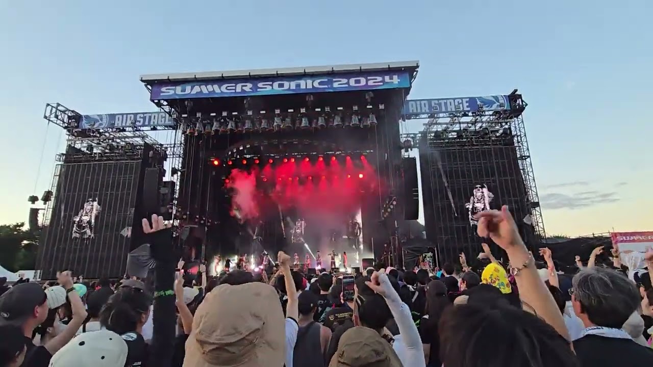 Christina Aguilera at SUMMER SONIC Osaka Day-1 2024.08.17