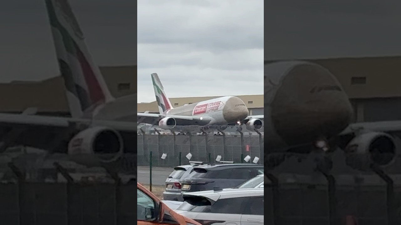 Emirates A380 (Emirates Courier Express Livery) 🇦🇪