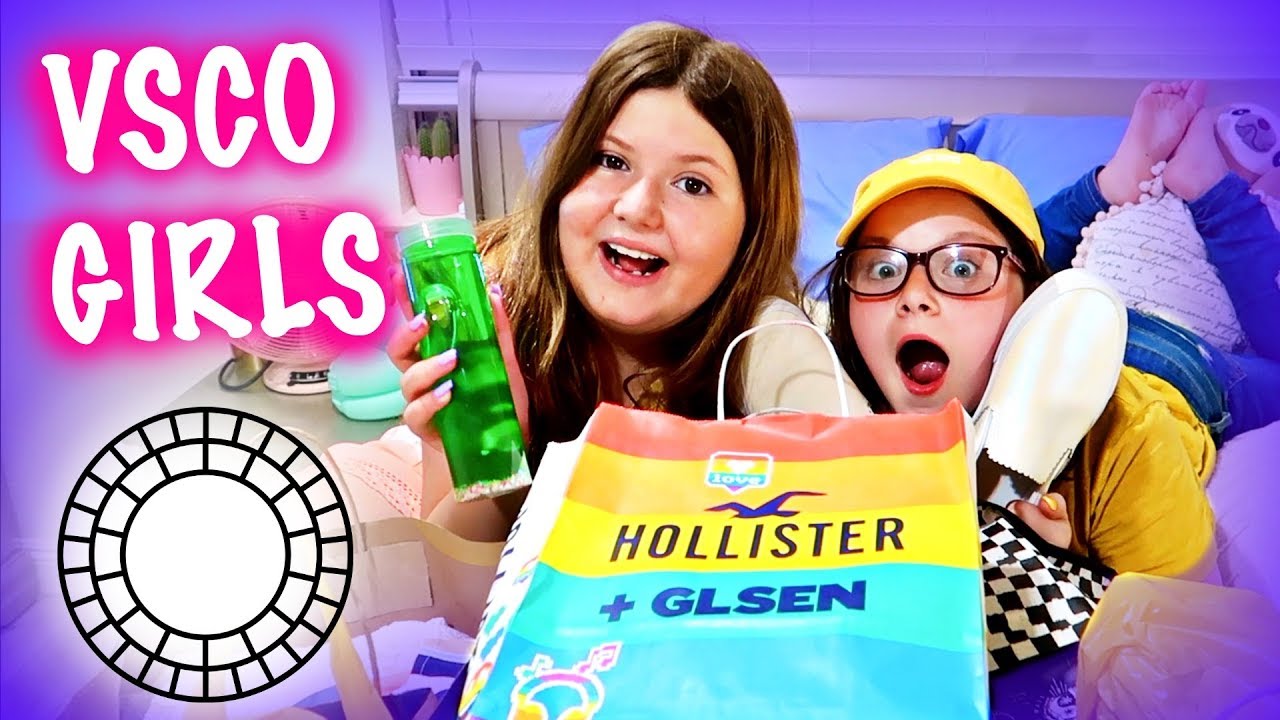 SHOPPING WITH BBF TO BECOME VSCO GIRLS! ~ Hollister Vans Tokyo World Forever 21