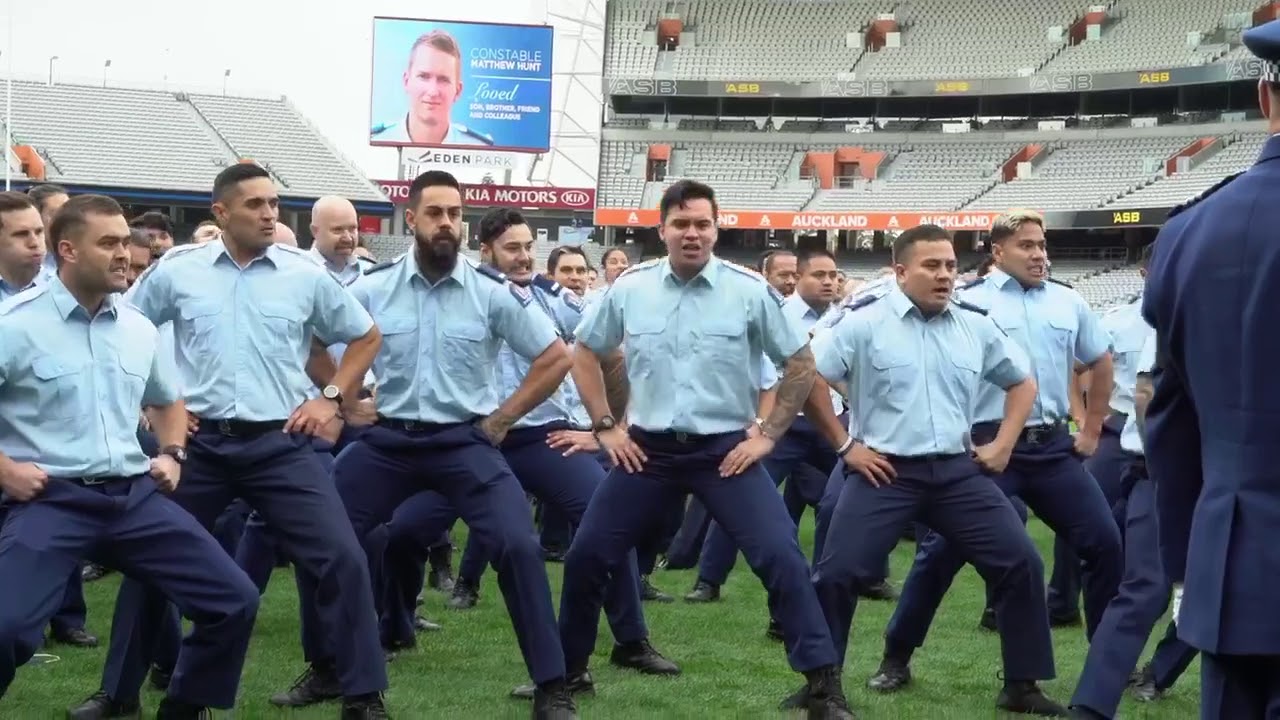 New Zealand Police Perform Haka in Tribute to Slain Police Officer at His Funeral