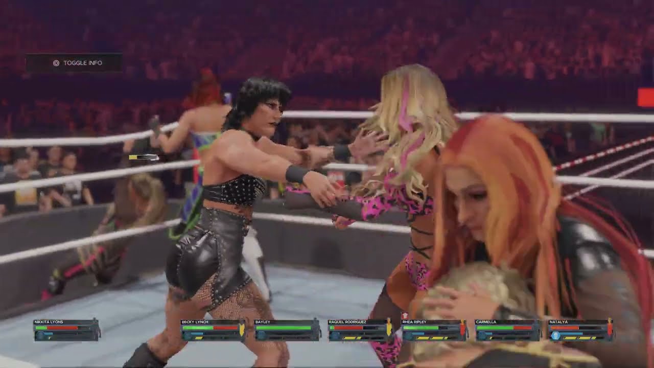 WWE 2K24: Women's Royal Rumble Match Gameplay(bots)