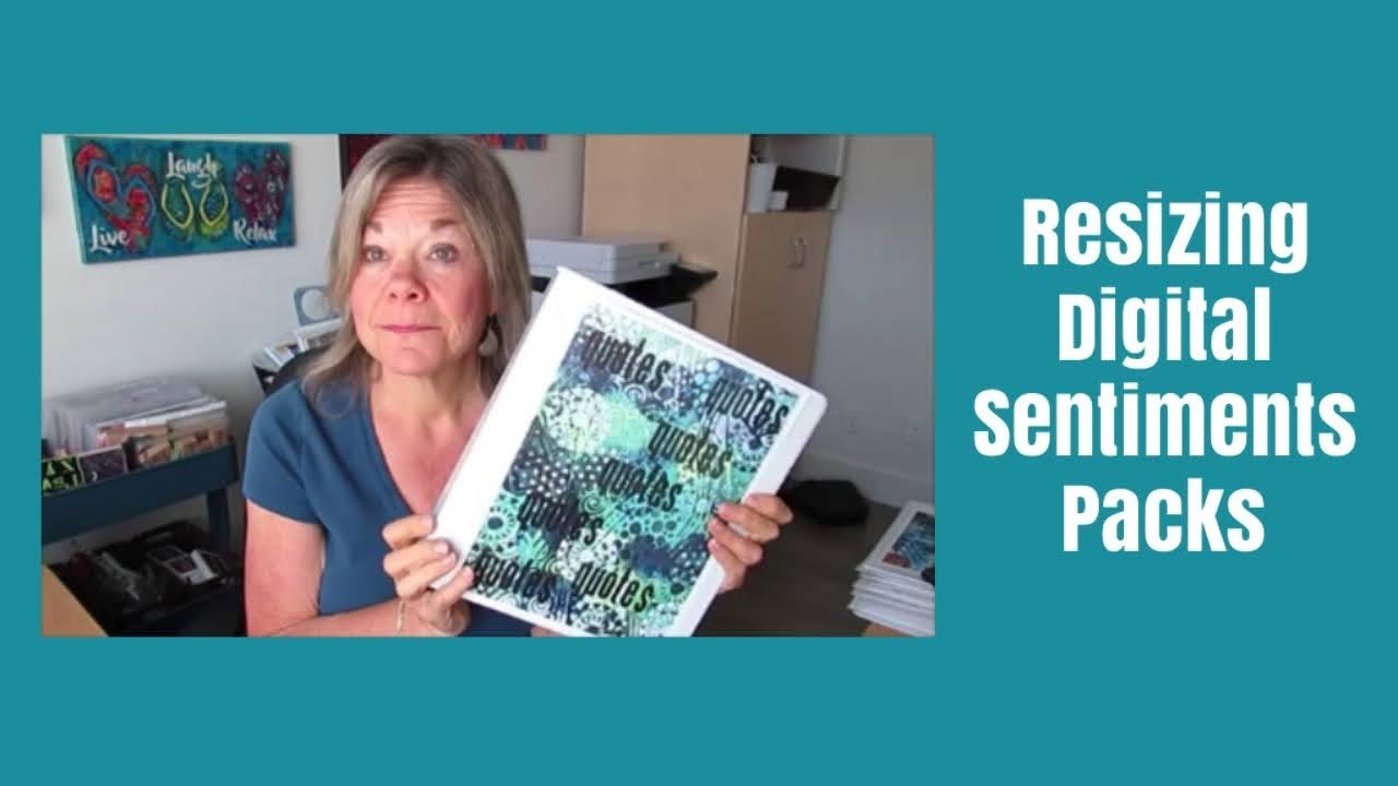 Craft Hack- Resizing Digital Sentiments
