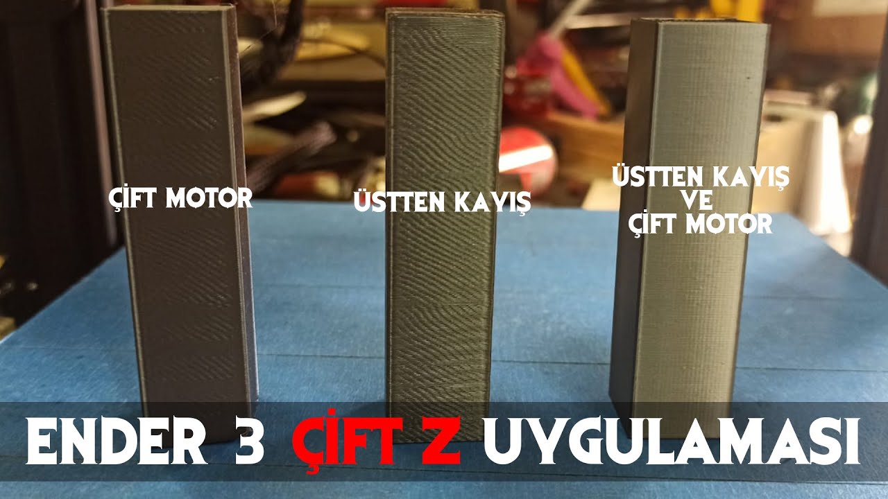 Ender 3 v2 Upgrade 1 (Çift Z eksen)