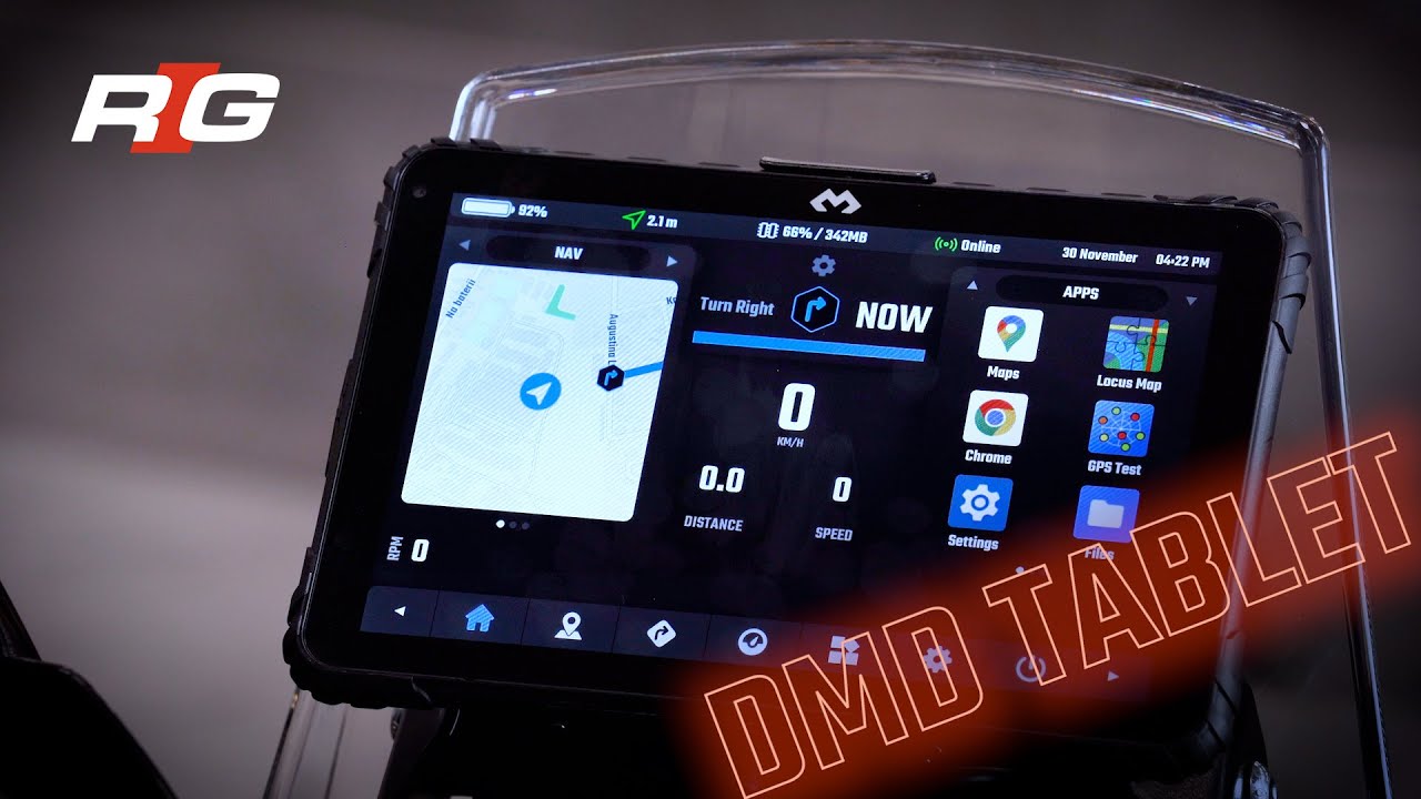 DMD T865 navigation tablet - introduced by RADE/GARAGE