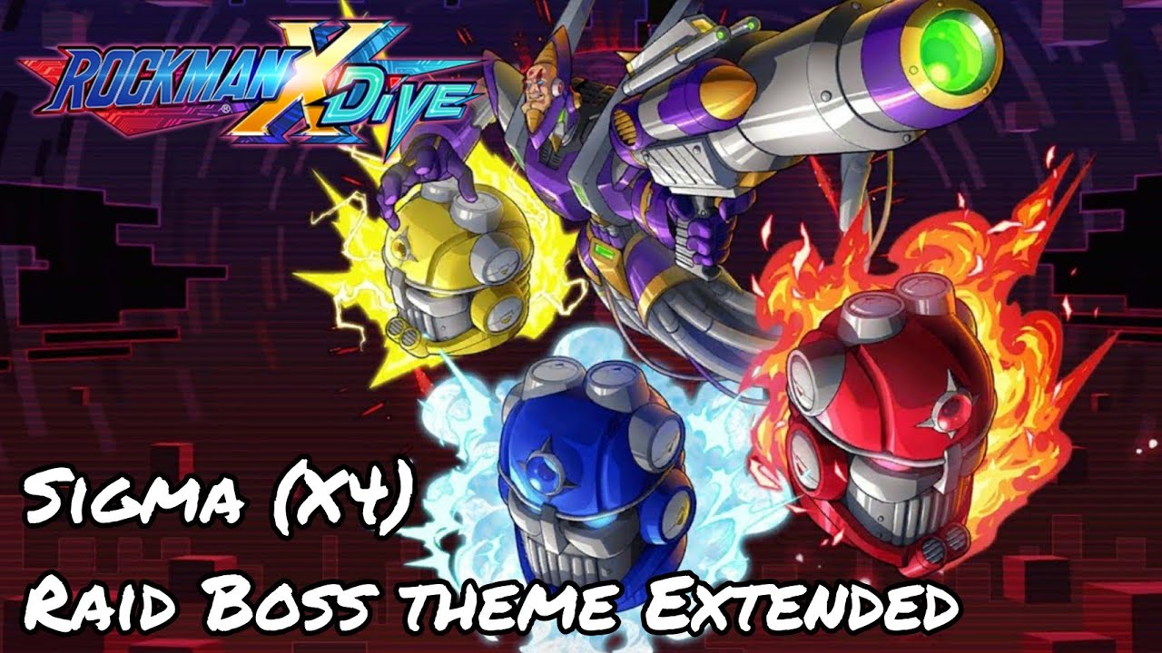 Rockman X DiVE - Sigma (X4 Final) Raid Theme [EXTENDED]