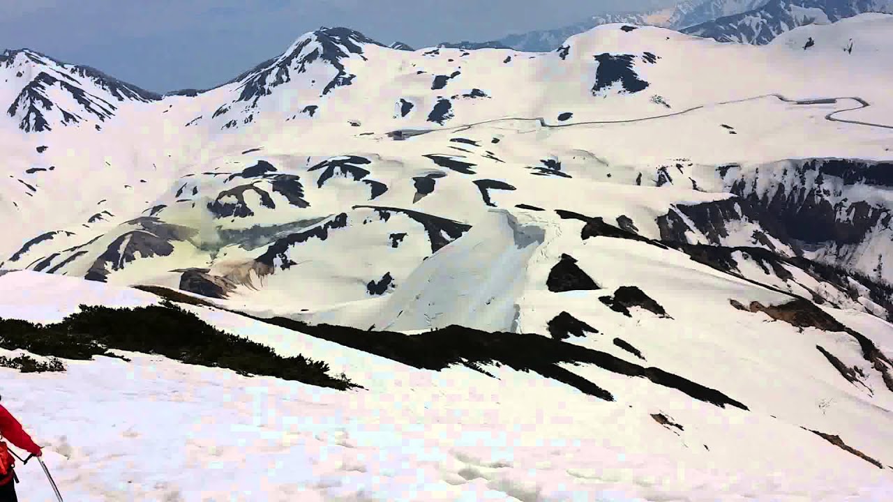 Summiting Toyama Murodo Tsurugidake