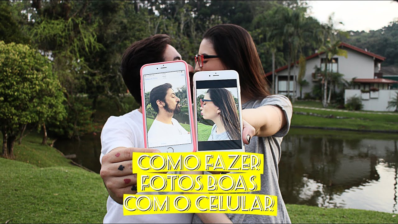 Como fazer fotos boas com o celular