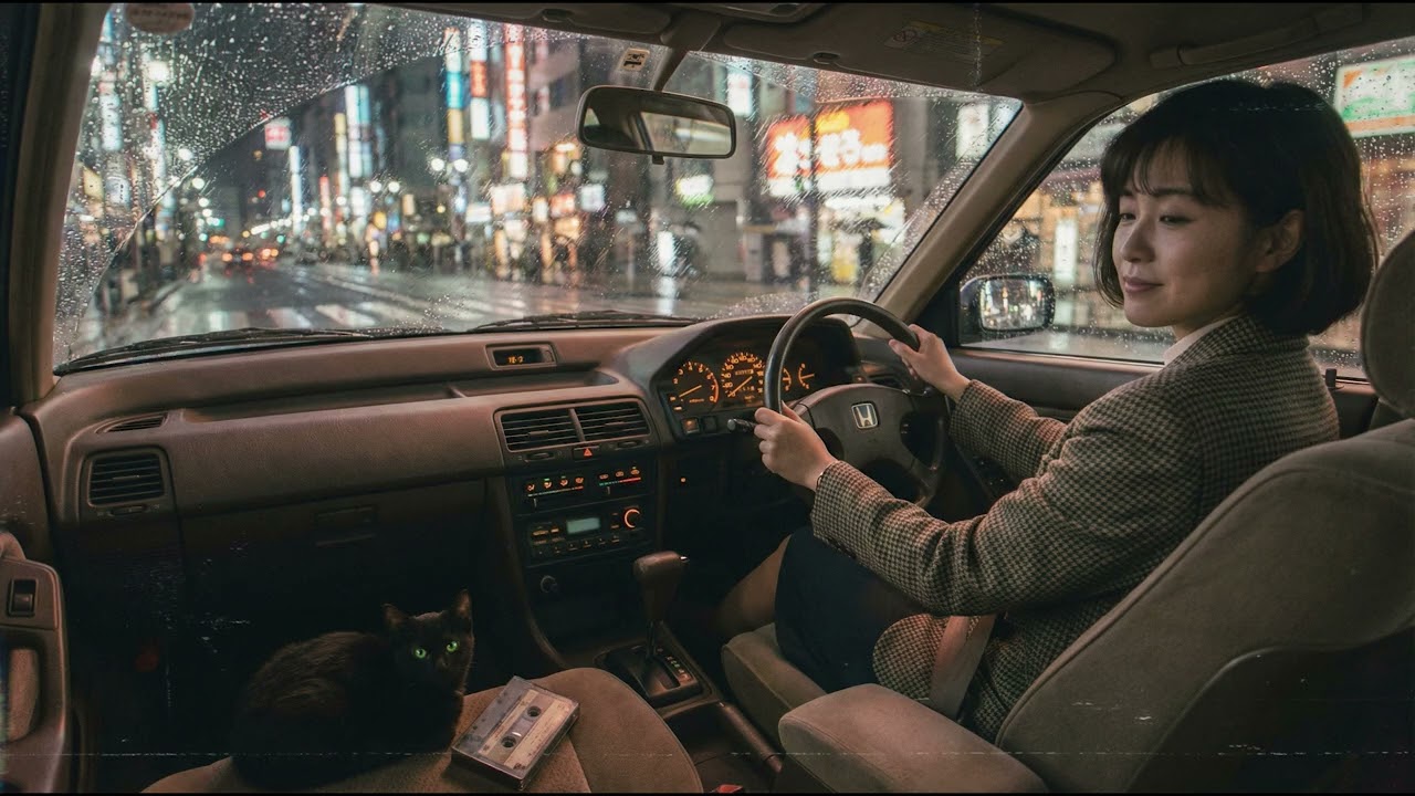 CA Accord Night Drive｜Tokyo City Pop Instrumental for Late Night Cruising/CAアコードで夜を流す｜東京シティポップ・インスト