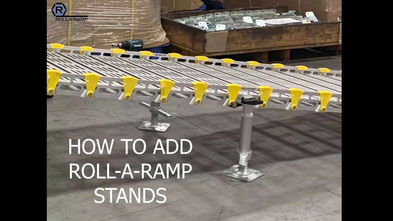 Roll-A-Ramp How to Add Support Stands