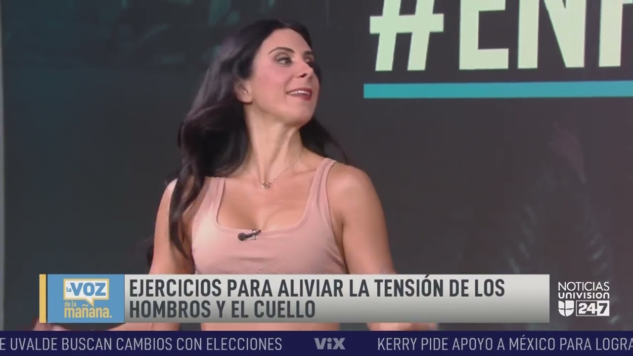 Aliviar Tension Con Paulina Sodi   En Forma Con Pola   La Voz De La Ma&ntilde;ana Vix