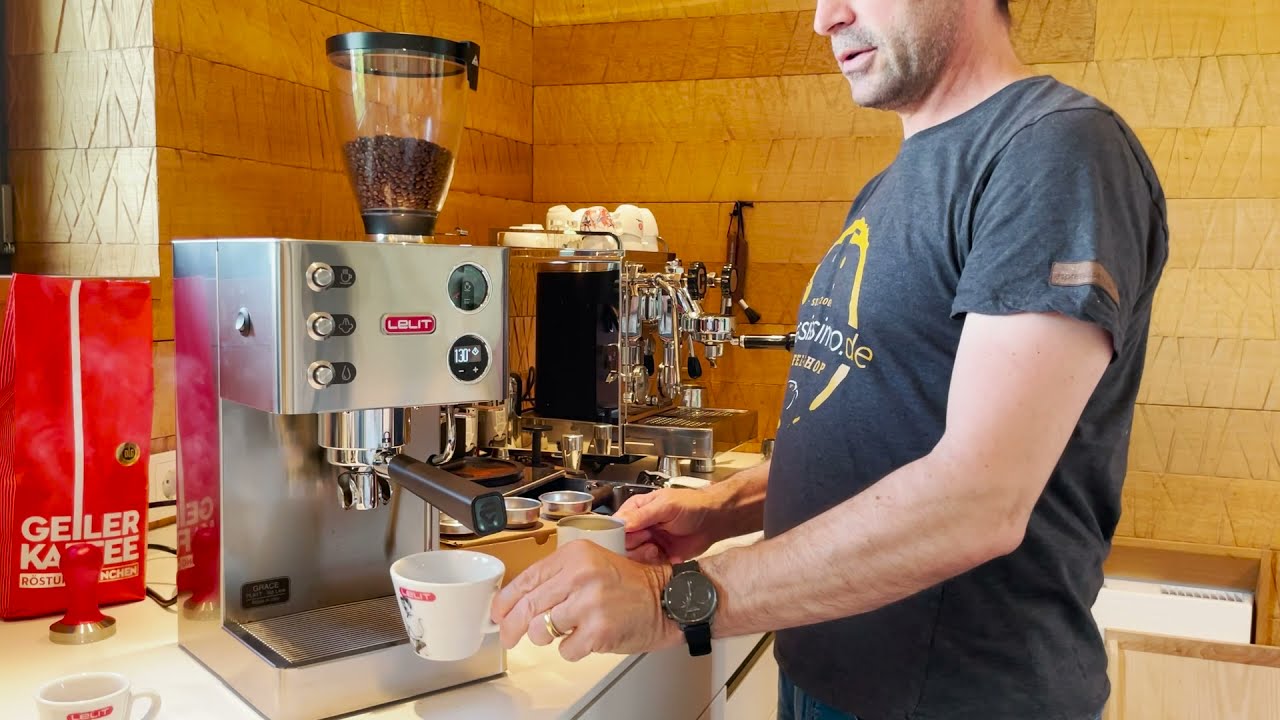 Espressomaschine Lelit PL81T PID – ein TOP Einkreisgerät mir vielen Funktionen. Spitzname GRACE!