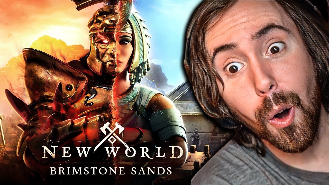 New World Expansion LAUNCH! Asmongold LOVES Brimstone Sands