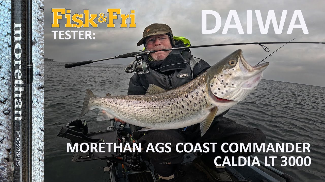 GREJNYT: FISK & FRI TESTER DAIWA MORETHAN AGS OG CALDIA LT [ENG SUBS]
