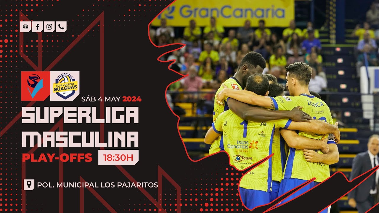 CANAL 3 - VÓLEY - Grupo Herce Soria vs CV Guaguas