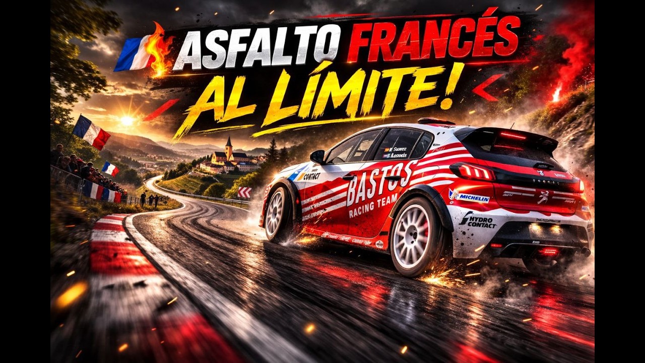 🇫🇷🔥 ASFALTO FRANCÉS AL LÍMITE | 208 RALLY |  | A. Suárez 🇮🇨