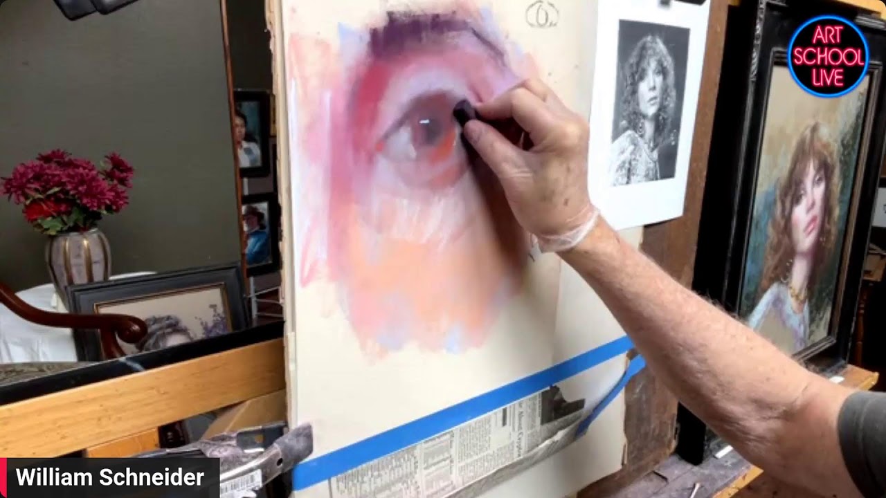 How To Paint Evocative Eyes with William A. Schneider