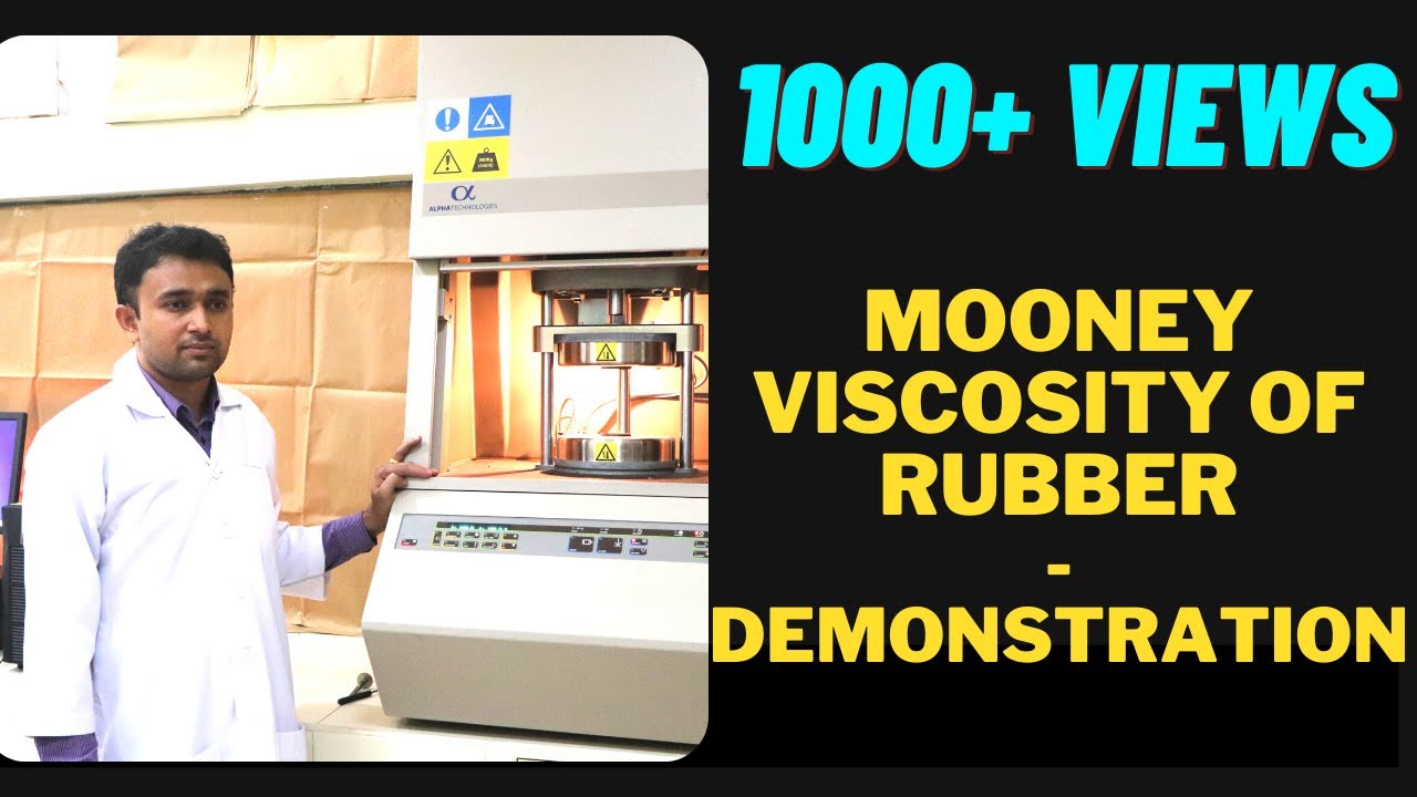 Mooney viscosity and stress relaxation of natural rubber - Practical Demonstration