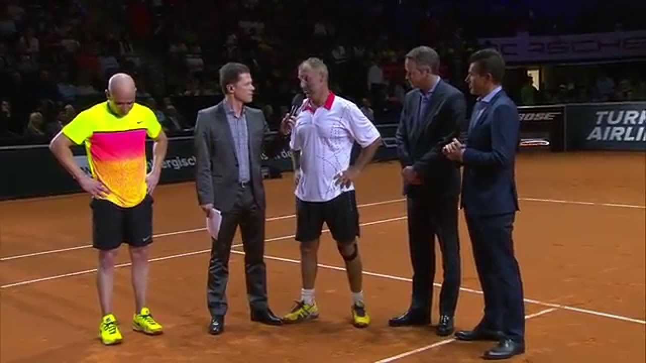 Andre Agassi vs. Thomas Muster - Berenberg Classics 2015 Porsche Tennis Grand Prix