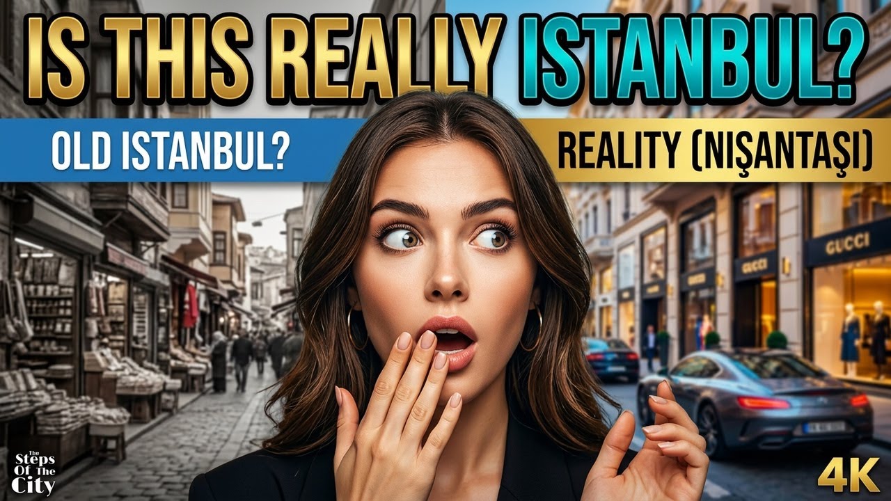 4K Walking Tour İstanbul I Beşiktaş Nişantaşı