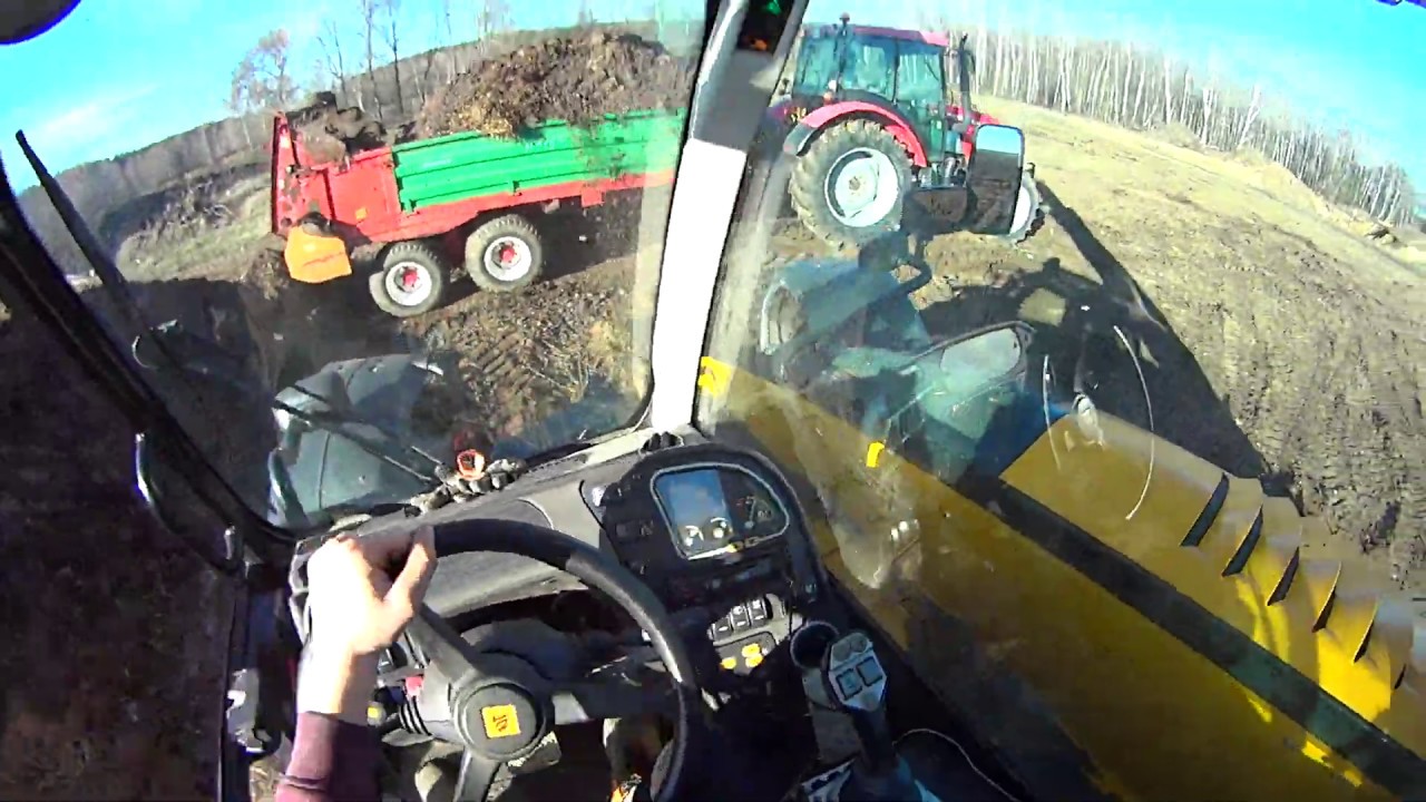 AGROVLOG #30 - Załadunek obornika ładowarką JCB 531-70 AGRI!