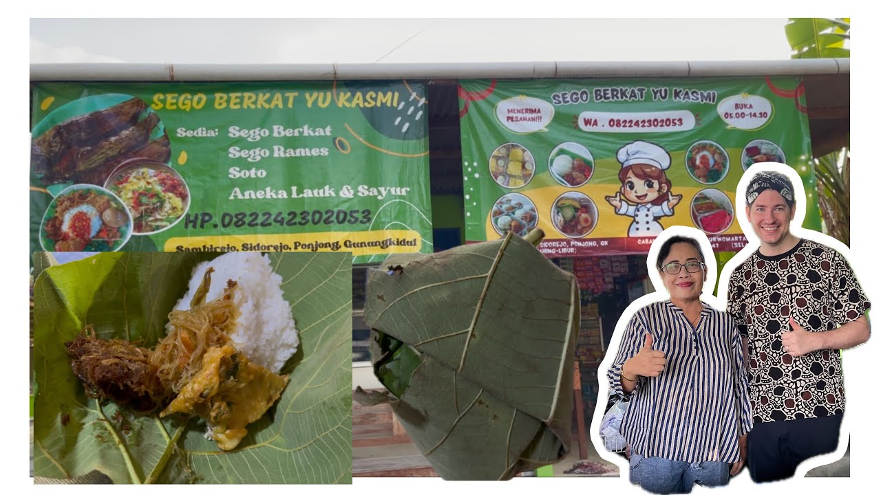 Sego Berkat Yu Kasmi Kuliner Wajib di Ponjong Gunung Kidul Yogyakarta