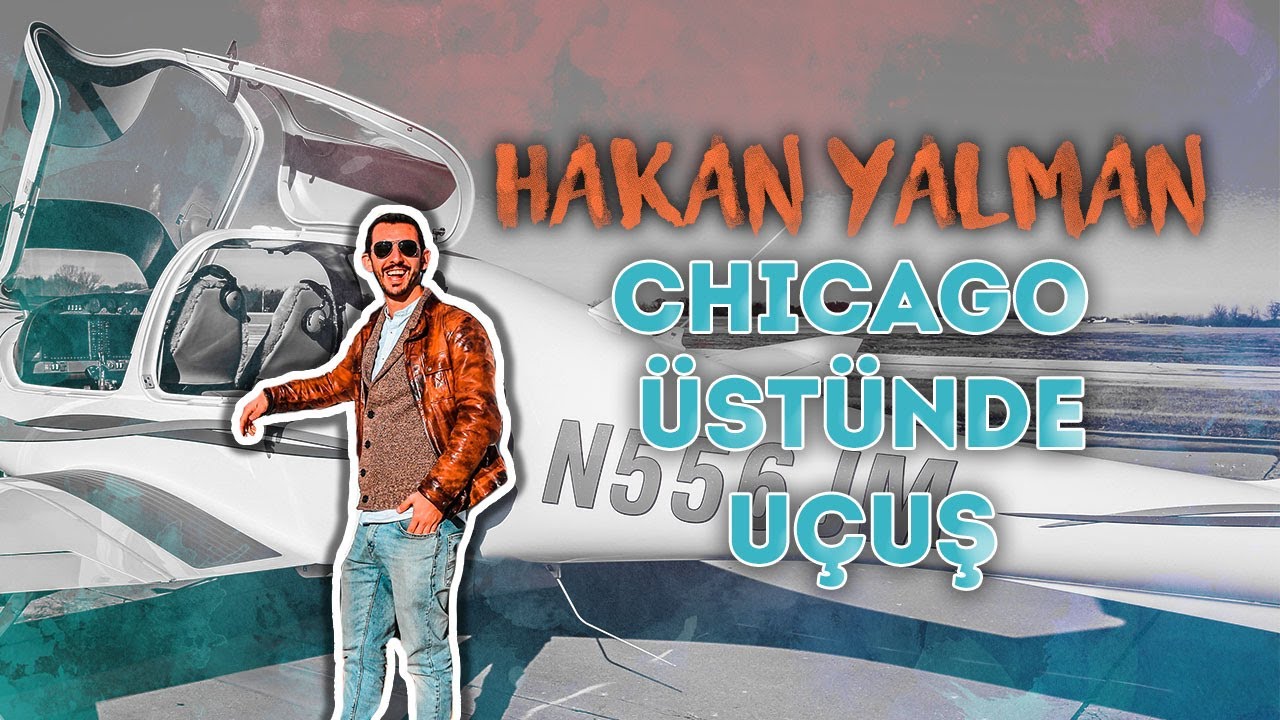 Chicago üstünde 2 saat uçtuk!