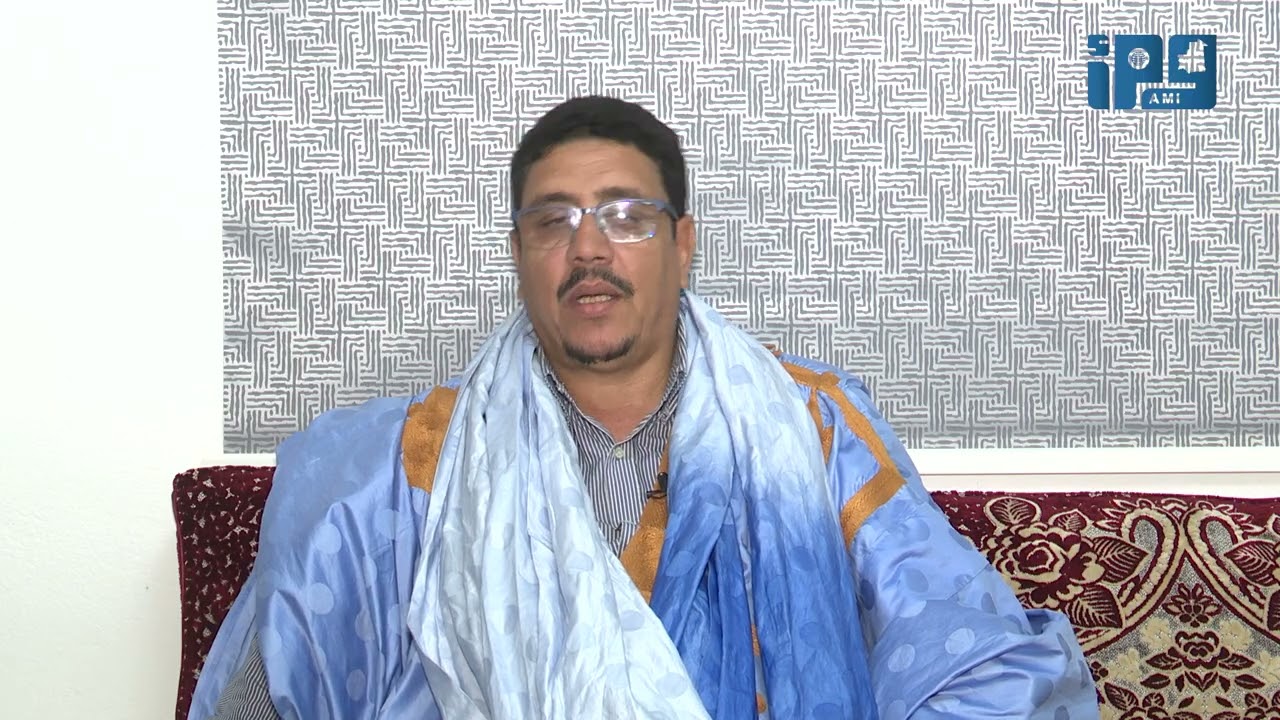 نائب مقاطعة أمبود الحسن ولد باها متحدثا للوكالة الموريتانية للأنباء