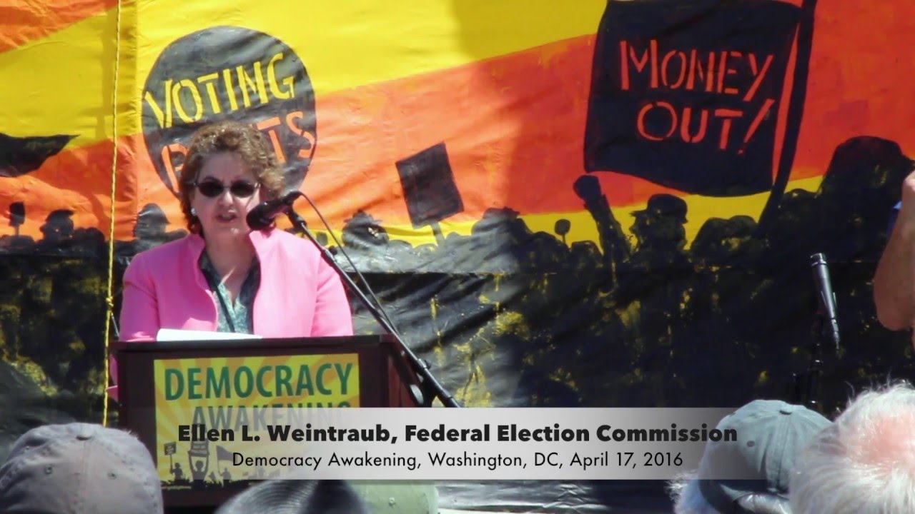 Democracy Awakening rally &ndash; Ellen L. Weintraub