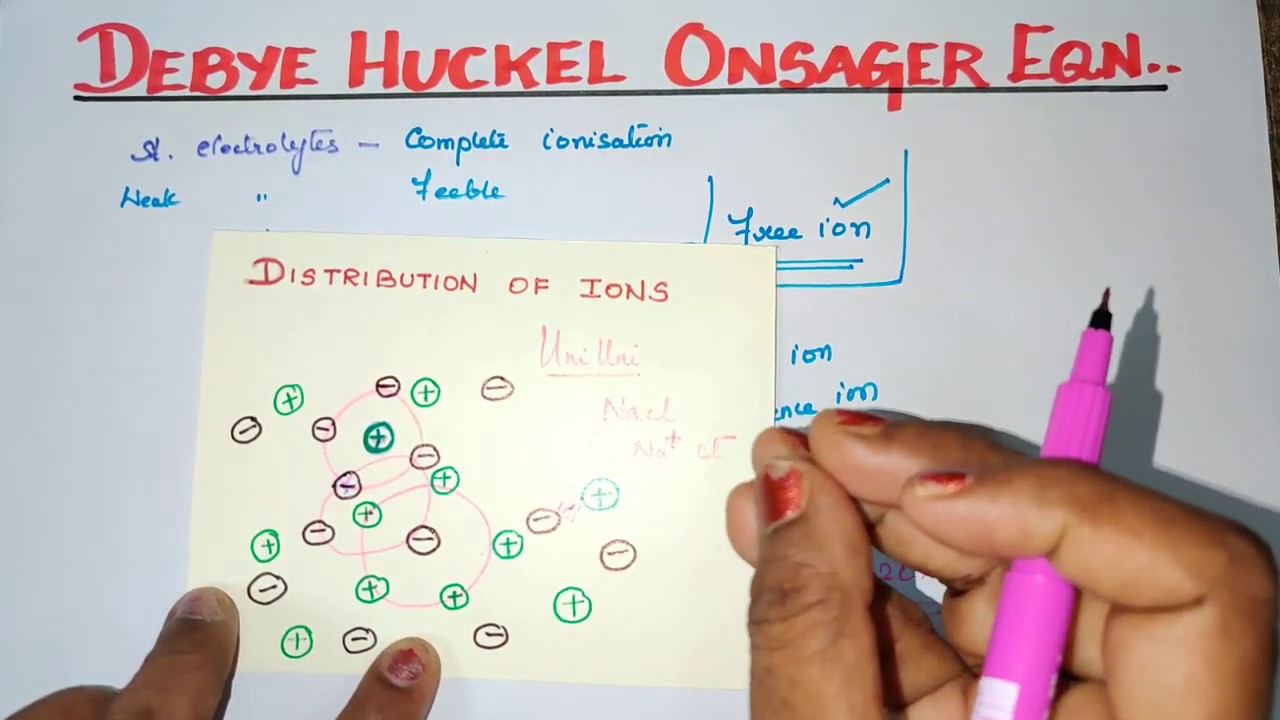 EC-7/DEBYE HUCKEL ONSAGER EQUATION/Electrochemistry/TN 12 th STD/ Explanation in TAMIL/Unit 9/ Vol 2