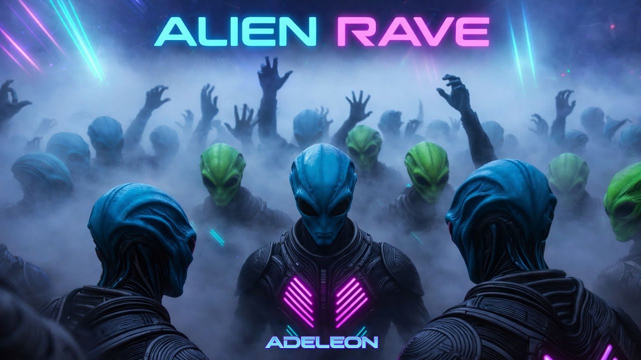 DROP WHATEVER YOU’RE DOING and JOIN THE ALIEN RAVE 👽