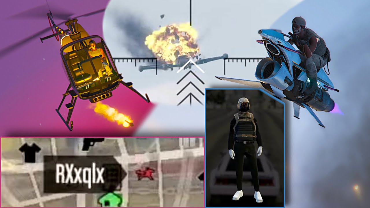 Little Griefing Wannabes Don't Stick Around After I Hunt Them Down | GTA 5 Online