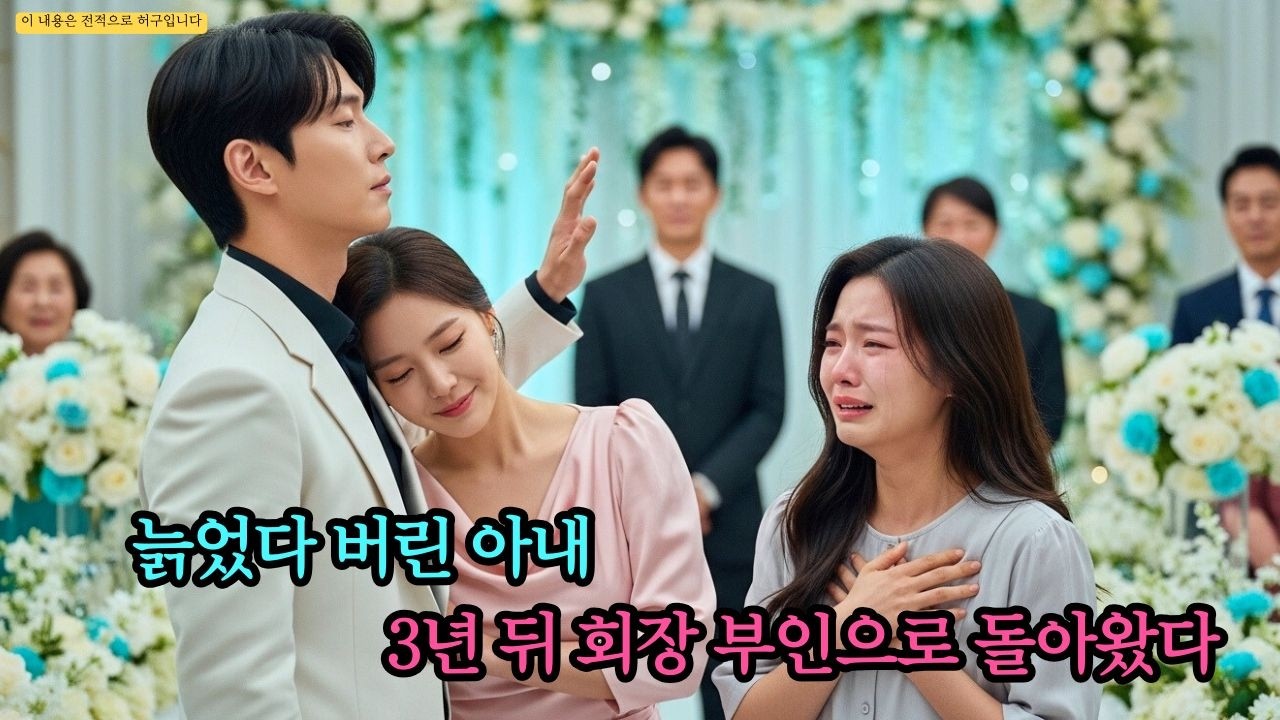 늙고 못생겼다며 아내를 버리고 젊은 애인을 택한 남자, 3년 뒤 상류층 파티에서 그녀가 그의 삼촌 팔짱을 끼고 ‘회장 부인’으로 등장했다
