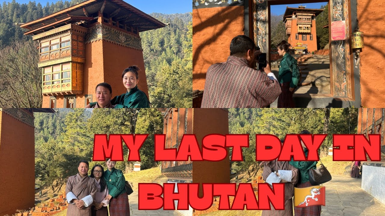 One last walk, one last smile, so much love 💛 in Bhutan 🇧🇹 