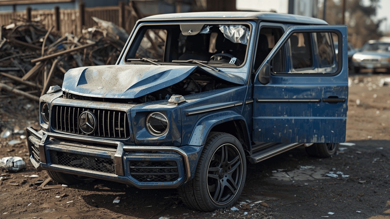 Mercedes G63 AMG Rebuild Project — Full Restoration Process