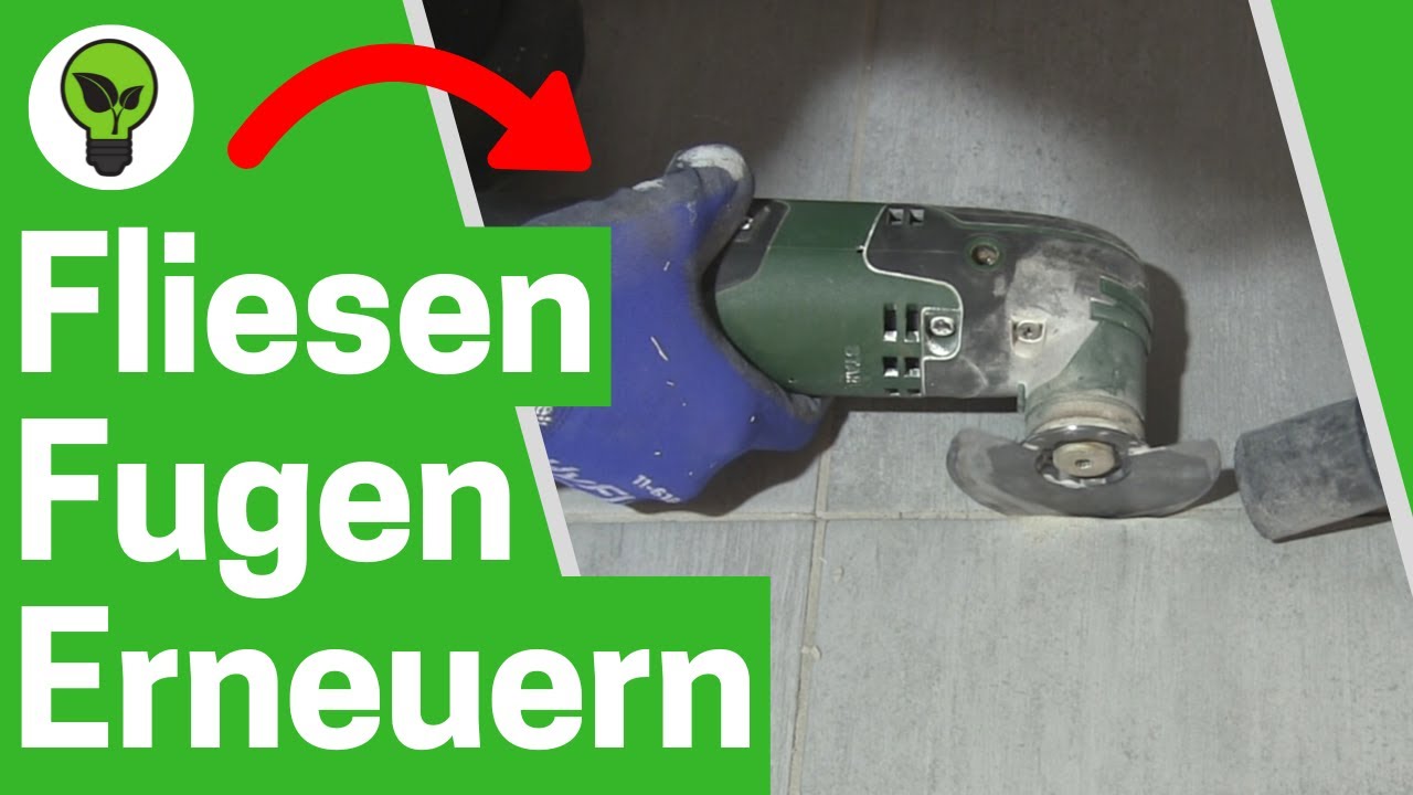 Fliesenfugen Erneuern ✅ ULTIMATIVE ANLEITUNG: Wie alte Fugen Auskratzen, Entfernen & neu Verfugen???