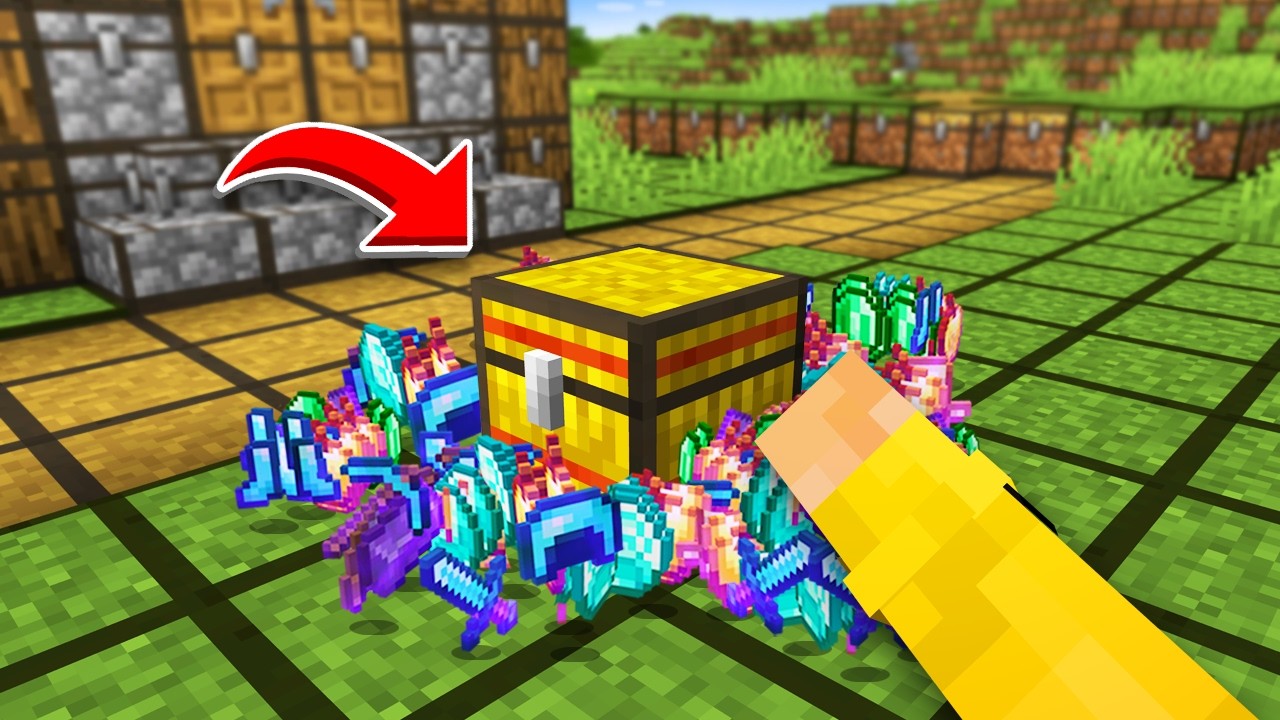 Minecraft, But Blocks Are Chests..