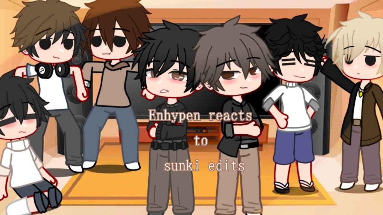Enhypen reacts to Sunki edits, please read description ( come back video )