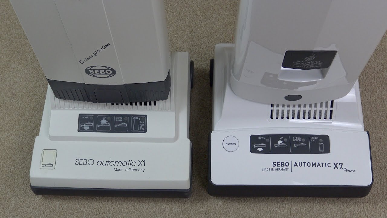 Sebo Automatic X7 Upright Vacuum Cleaner Unboxing & Review