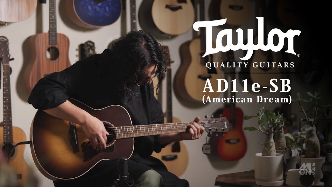 Taylor AD11e-SB (American Dream) / MION introduction