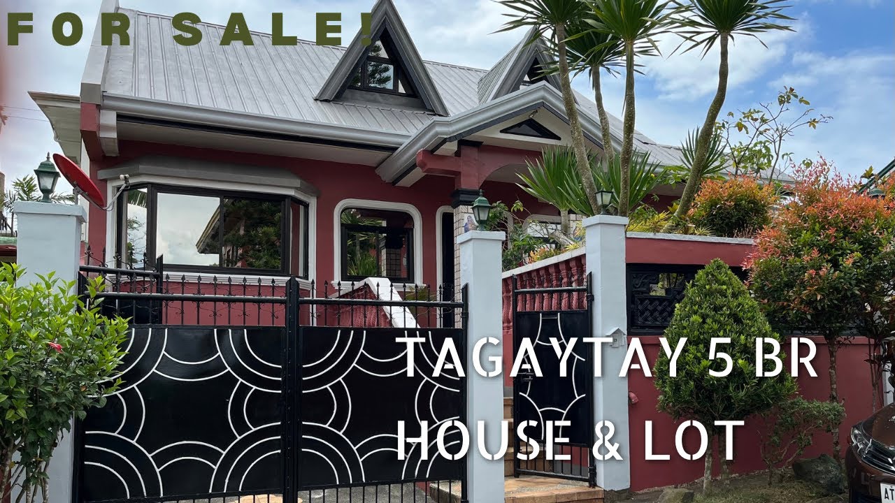 #61  5BR HOUSE & LOT FOR SALE IN TAGAYTAY ! 540SQM LOT AREA