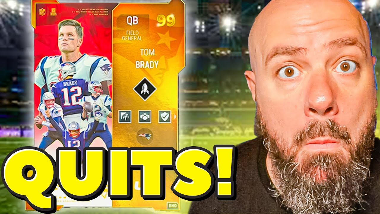 99 Tom Brady Causes RAGE QUITS!