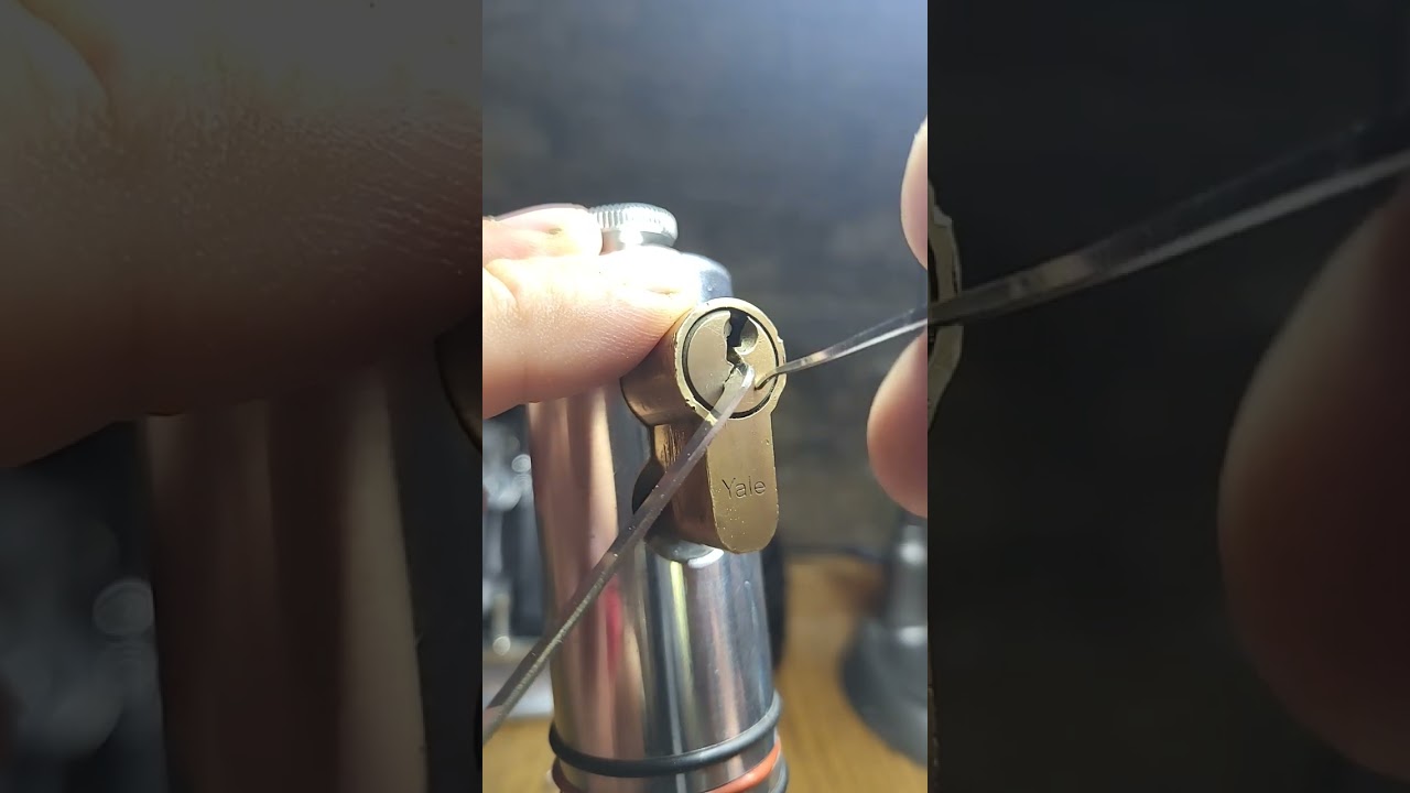 Rake to a False Set for a Fast Open, Yale 6 Pin Euro