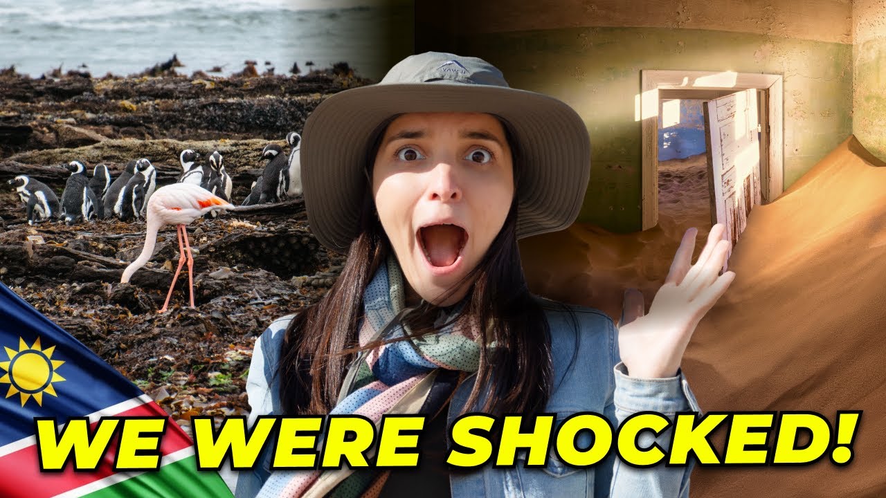 Exploring The Most BIZARE Town in Africa! (Kolmanskop Ghost Town & Luderitz, Namibia)