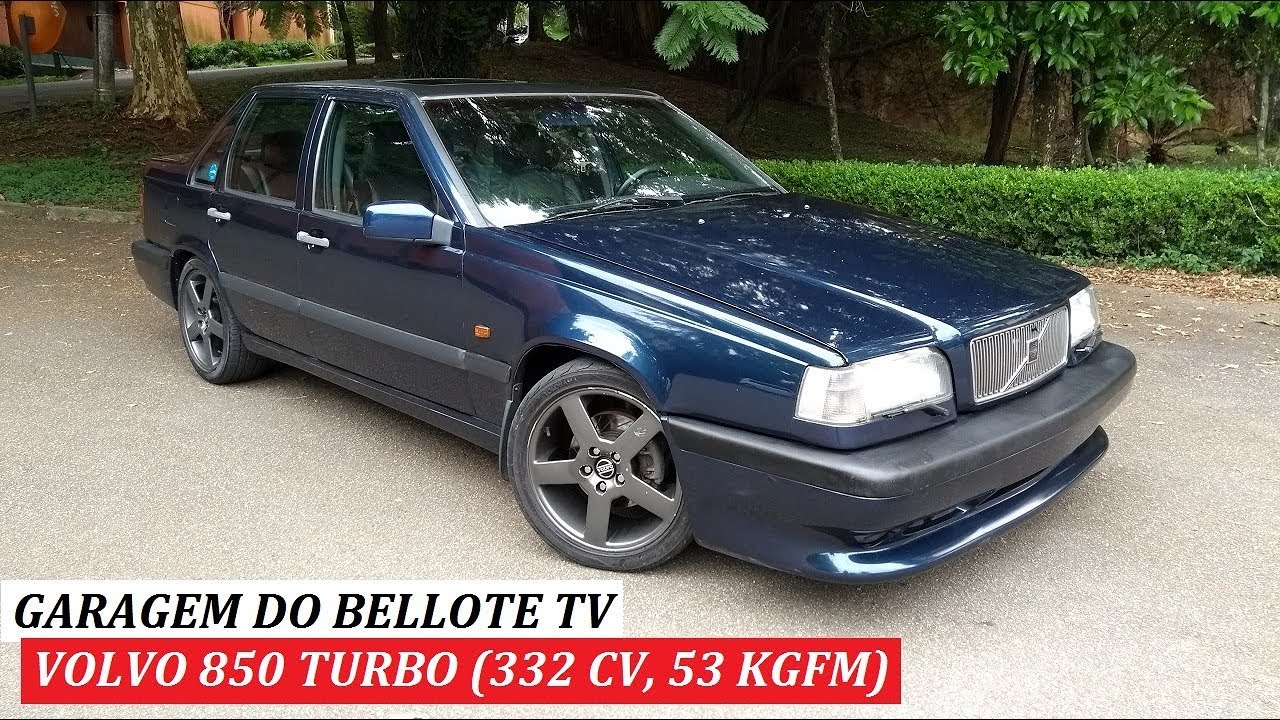 Garagem do Bellote TV: Volvo 850 Turbo (manual, 332 cv, 53 kgfm)