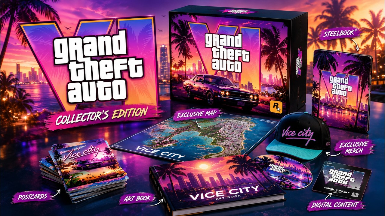 GTA 6 PREORDERS - EVERYTHING YOU NEED TO KNOW! GTA VI Collector's Edition