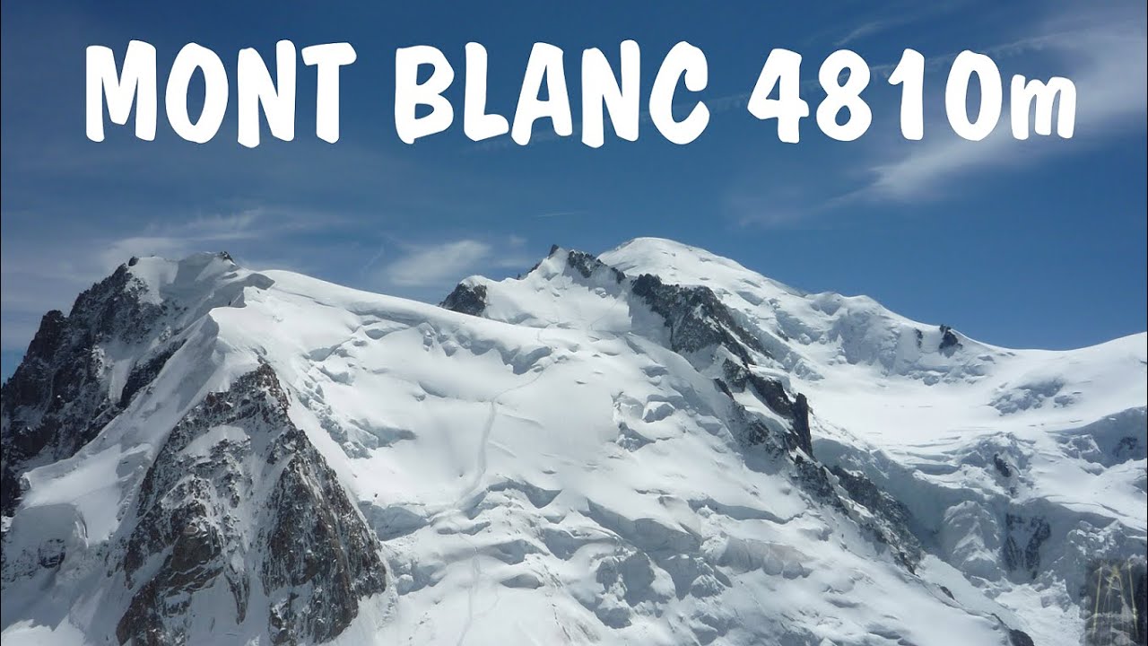Mont Blanc summit, Droga Włoska Papieska, Alpy, 2 lipiec 2024, 4K