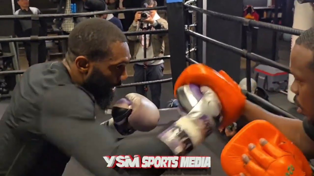 Jaron Ennis looks Phenomenal training with Bozy Ennis & Greg Hackett