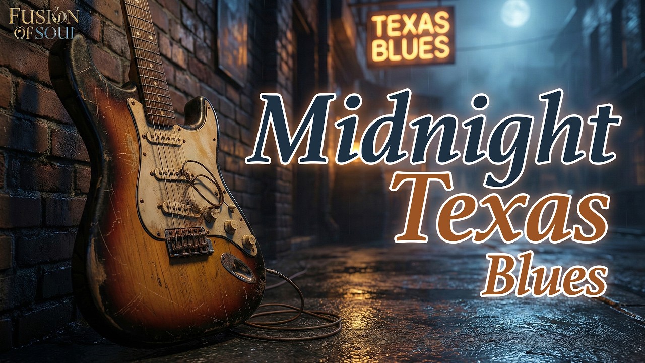 Midnight Texas Blues Guitar Ambience – Deep Emotional Session