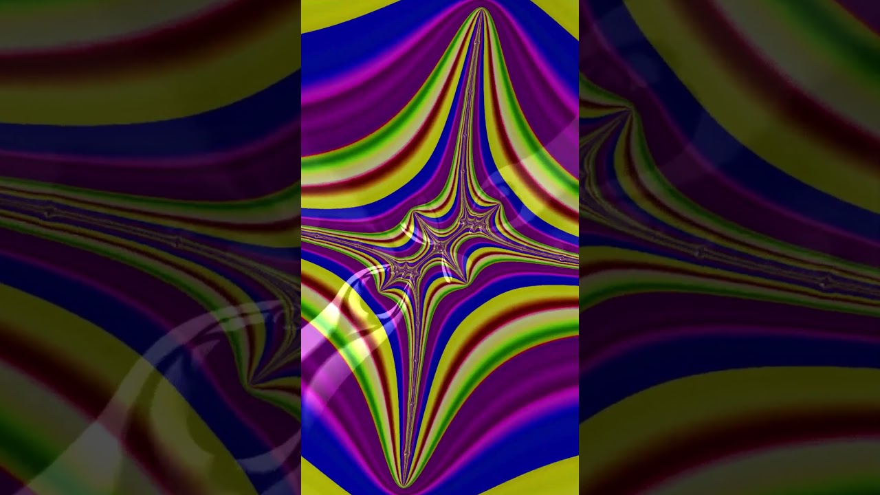 #trippy #mindbending #visualdelight  Cosmic Kaleidoscope: Pulsating Psytrance and Fractal Art