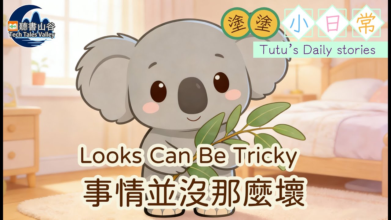【原創中英兒童故事 | 好心態的重要】Looks Can Be Tricky!-事情並沒那麼壞 #幼兒睡前故事有聲書 #聽故事學英文 #聽故事學中文 #bedtimestories